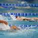 A swimmer participates in a race during the Washtenaw Interclub Swim Conference championships at Skyline High School on Thursday, July 25, 2013. Melanie Maxwell | AnnArbor.com